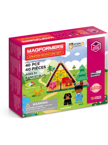 MAGFORMERS 40-delige magneetspeelset "Magformers camping Adventure" - 3 jaar