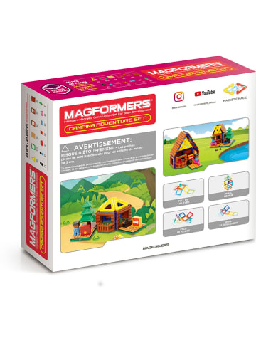 MAGFORMERS 40tlg. Magnetspielset "Magformers Camping Adventure" - ab 3 Jahren
