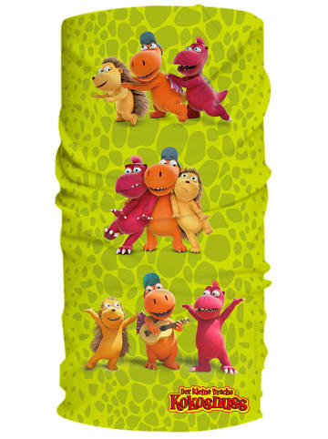 Panther Loopschal "Der kleine Drache Kokosnuss" in Grün - (L)24,5 x (B)47,5 cm