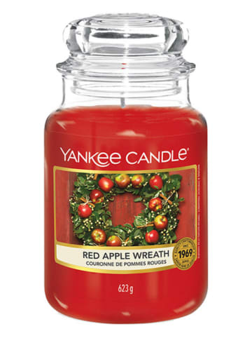 Yankee Candle Duża świeca zapachowa - Red Apple Wreath - 623 g
