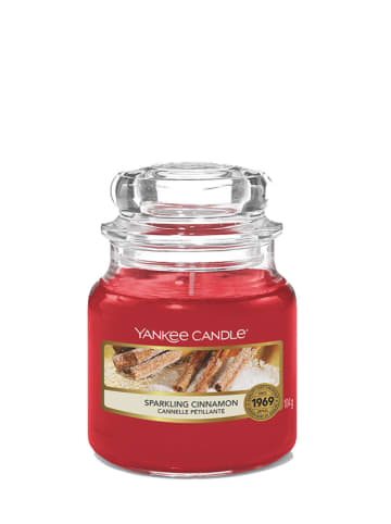 Yankee Candle Mała świeca zapachowa - Sparkling Cinnamon - 104 g