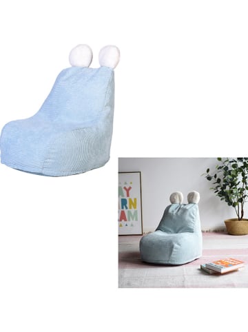 The Home Deco Kids Kindersitzsack "Ted" in Hellblau - (B)40 x (H)70 x (T)62 cm