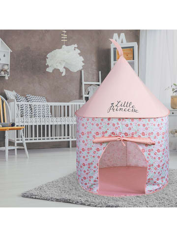 The Home Deco Kids Pop-Up-Spielzelt in Rosa - (H)125 x Ø 100 cm