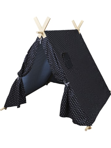 The Home Deco Kids Spielzelt in Dunkelblau - (B)116 x (H)115 x (T)105 cm