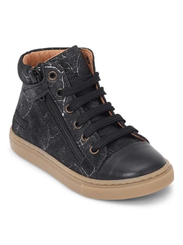 Bundgaard Leren sneakers "Rie Lace" zwart