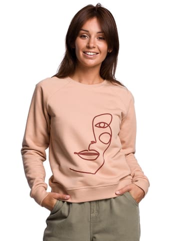 Be Wear Sweatshirt in Beige