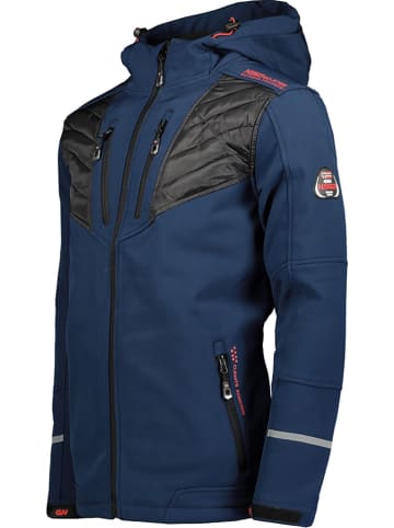 Geographical Norway Kurtka softshellowa "Tarknight" w kolorze granatowym