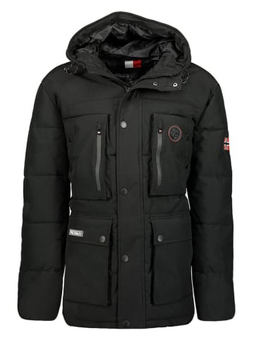 Geographical Norway Parka w kolorze czarnym