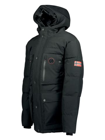 Geographical Norway Parka w kolorze czarnym