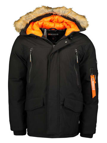 Geographical Norway Parka "Arnold" in Schwarz