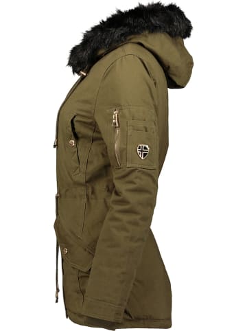 Geographical Norway Parka "Boldina" w kolorze khaki