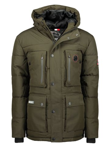 Geographical Norway Kurtka zimowa "Albert" w kolorze khaki