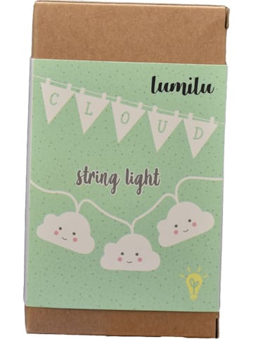 Reer Ledlichtketting "Lumilu String Light - Cloud" wit - (L)1,1 cm