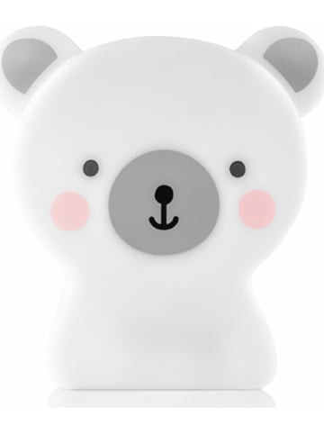 Reer Lednachtlamp "Lumilu Cute Friends - Bear" wit - (H)10 cm