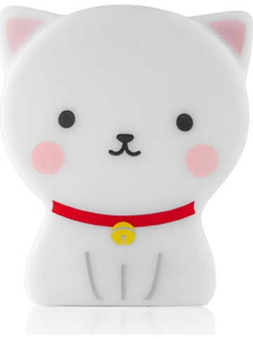 Reer Lampka nocna LED "Lumilu Cute Friends - Cat" w kolorze białym - wys. 10 cm