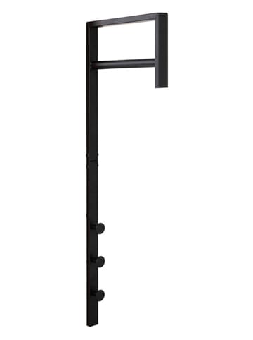 House Nordic Wieszak w kolorze czarnym - 30 x 82 x 3 cm
