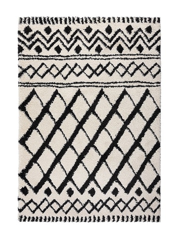Flair Rugs Teppich in Creme/ Schwarz
