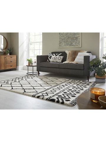 Flair Rugs Teppich in Creme/ Schwarz