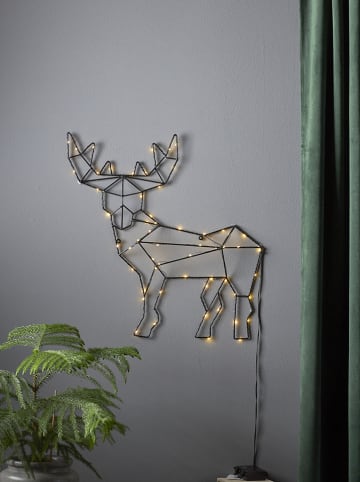 Best Season Decoratieve ledhanger "Cupid" zwart - (B)47 x (H)49 cm