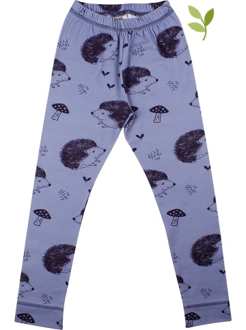 Walkiddy Leggings in Blau/ Schwarz
