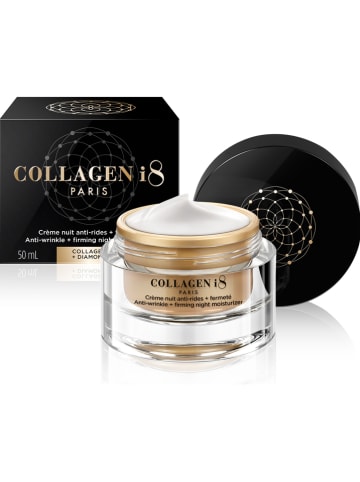 COLLAGEN i8 Antifalten-Nachtcreme "Collagen + Diamond", 50 ml