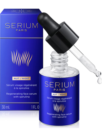 SERIUM Gesichtsserum "Regenerating Spirulina - Night", 30 ml