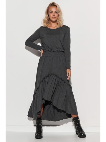 Makadamia Jurk antraciet