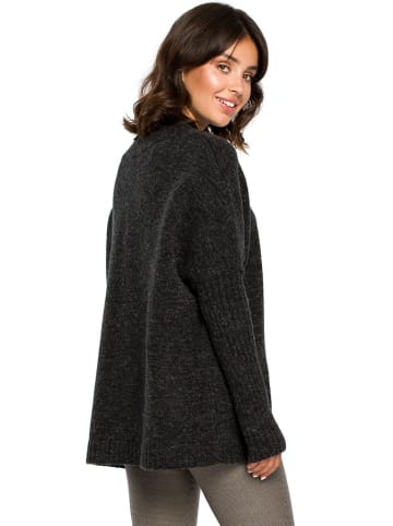 Be Wear Sweter w kolorze antracytowym