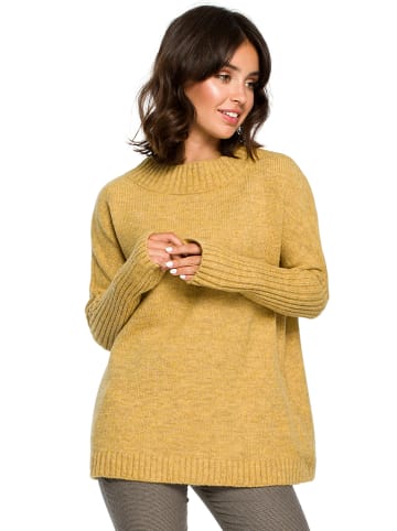 Be Wear Dwustronny sweter w kolorze czarno-żółtym