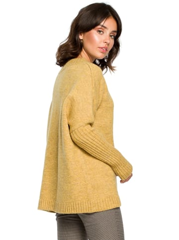 Be Wear Sweter w kolorze żółtym