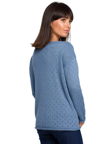 Be Wear Sweter w kolorze niebieskim