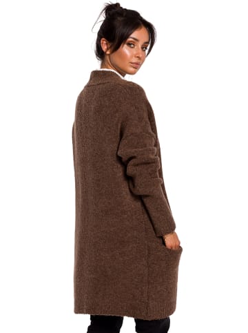 Be Wear Cardigan in Braun