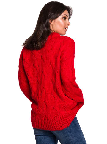 Be Wear Sweter w kolorze czerwonym