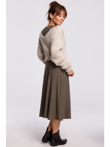 Be Wear Sweter w kolorze beżowym