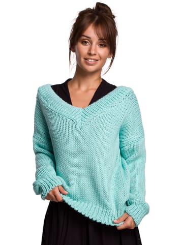 Be Wear Sweter w kolorze miętowym