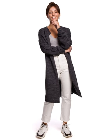 Be Wear Cardigan in Anthrazit