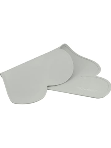 Kindsgut 2-delige set: placemats "Wolk" grijs - (L)49 x (B)27 cm
