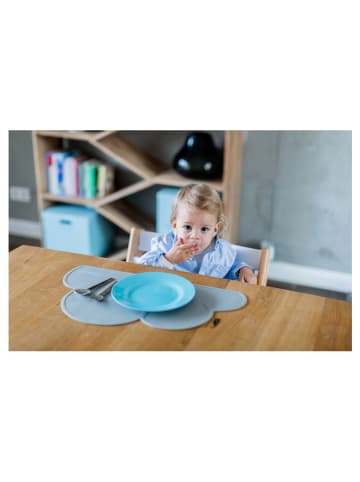 Kindsgut 2-delige set: placemats "Wolk" grijs - (L)49 x (B)27 cm