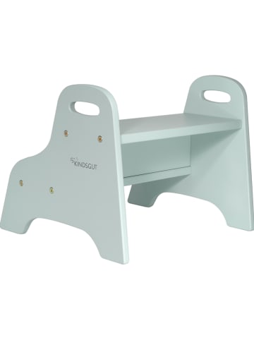 Kindsgut Hocker w kolorze błękitnym - 40 x 33 x 37 cm