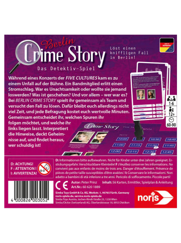 Noris Detektiv-Spiel "Crime Story - Berlin" - ab 12 Jahren