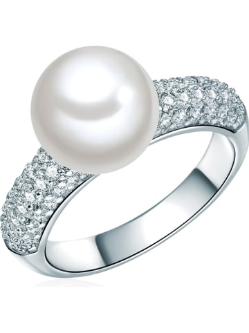 Yamato Pearls Ring mit Perle und Edelsteinen