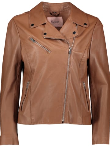 Caminari Lederjacke "Ora" in Cognac