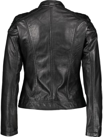 Caminari Lederjacke "Vera" in Schwarz