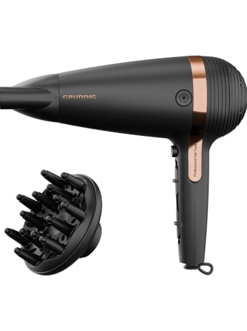 GRUNDIG Suszarka "NaturaShine" w kolorze czarnym