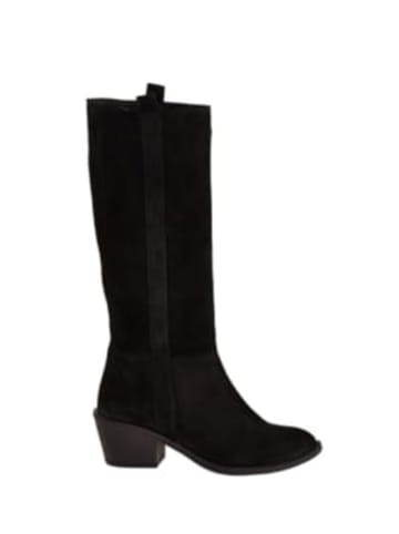 Moosefield Leder-Stiefel in Schwarz
