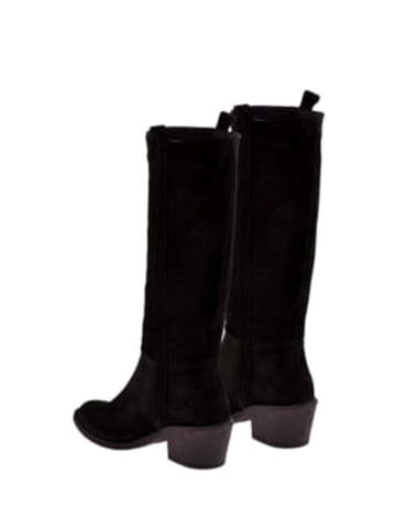 Moosefield Leder-Stiefel in Schwarz