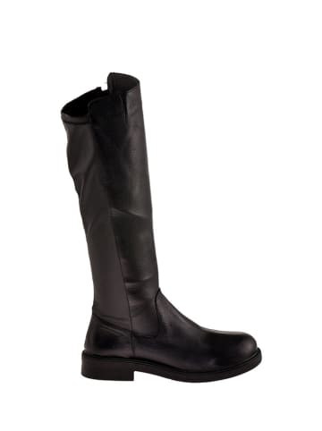 Moosefield Leder-Stiefel in Schwarz