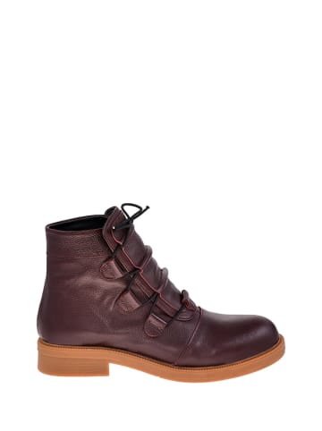 Moosefield Leren boots donkerbruin