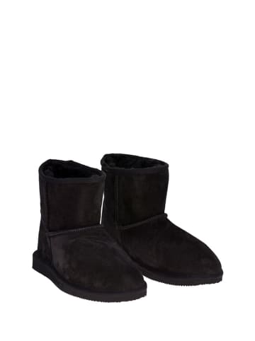 Moosefield Leder-Boots in Schwarz