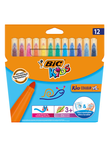 Bic Viltstiften "Kid Couleur XL" - 12 stuks